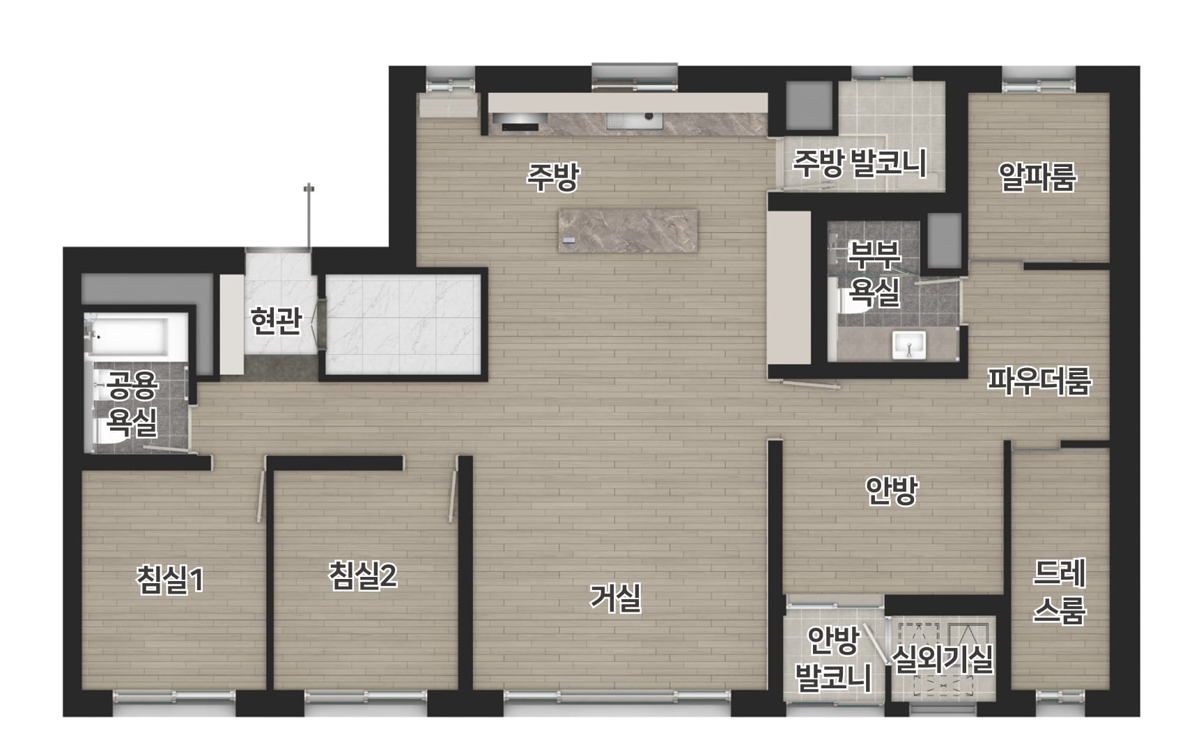 106㎡A 평면도