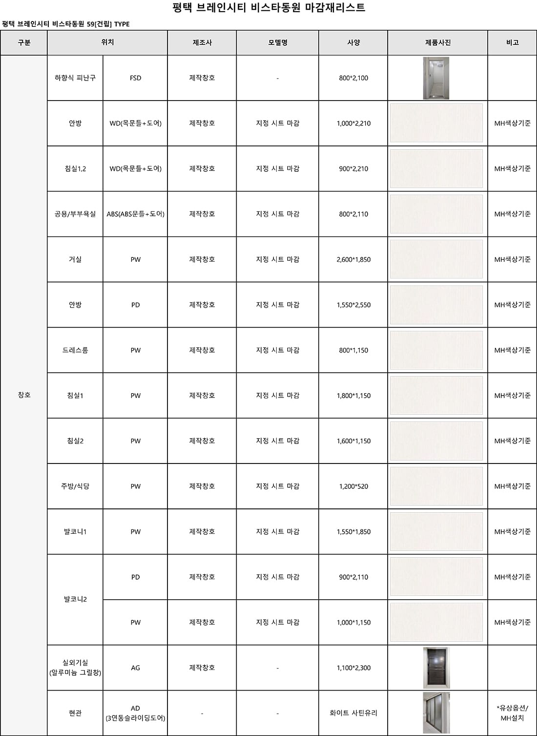 59타입 마감재 1